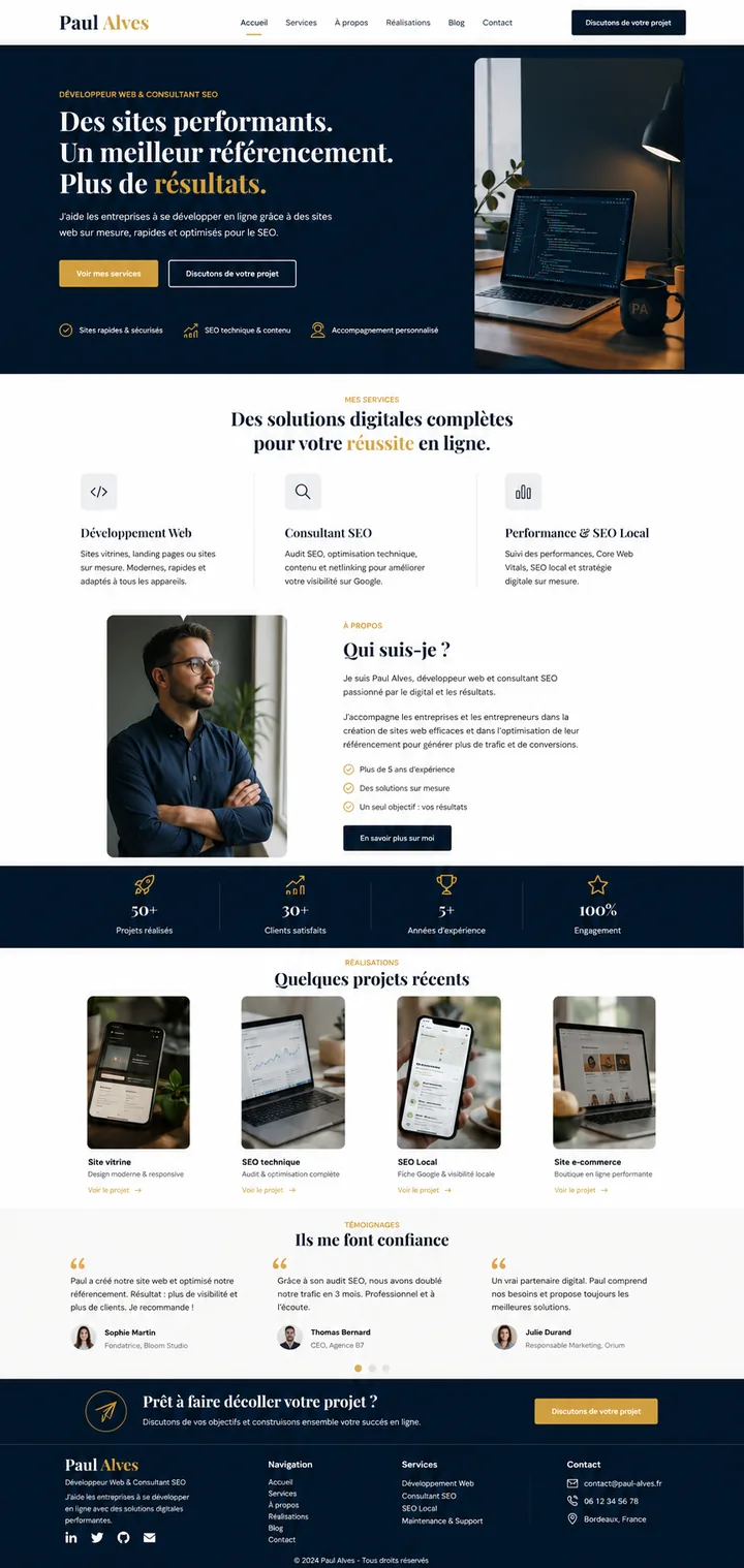 Portrait de Paul Alves