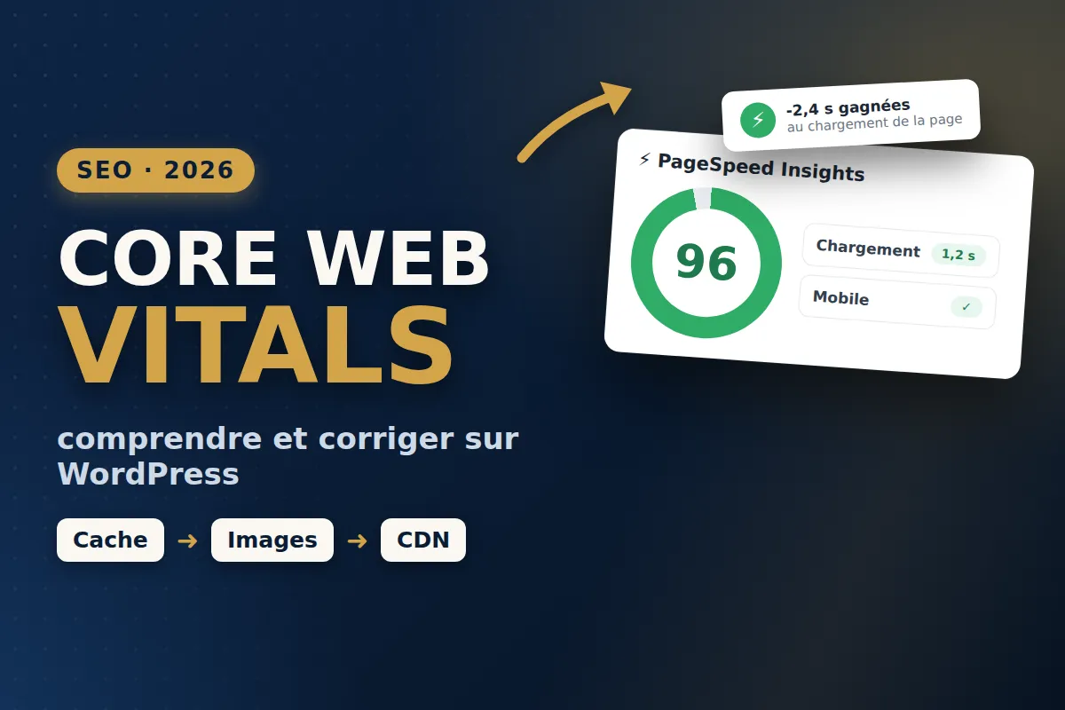Core Web Vitals : comprendre et corriger sur WordPress