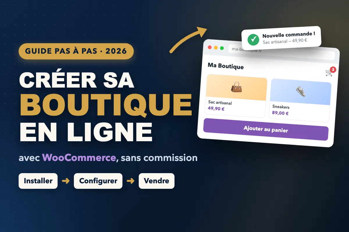 Créer une boutique WooCommerce : le guide pas à pas 2026