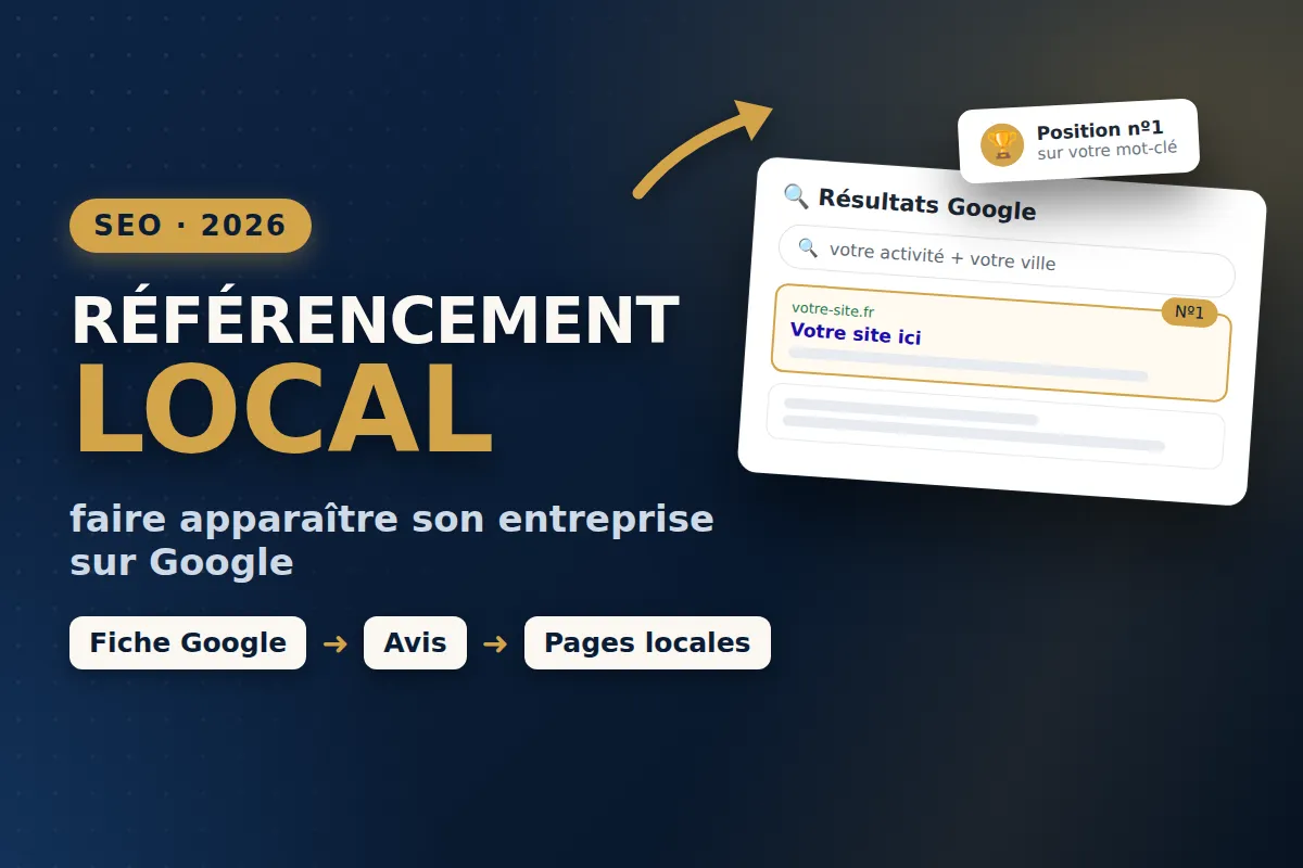 Référencement local : apparaître sur Google en 2026