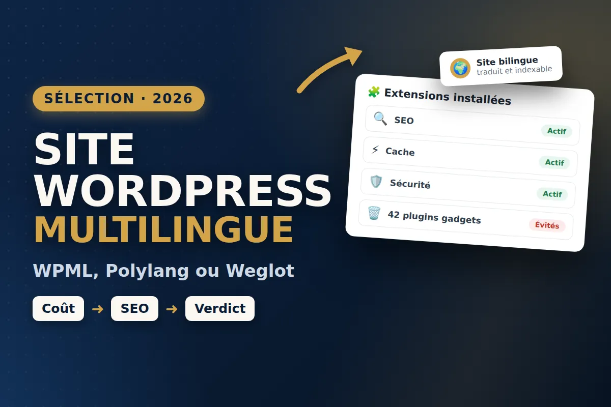 Site WordPress multilingue : WPML, Polylang ou Weglot